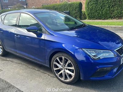 Used Seat Leon FR Sport 190 HP (139 kW) 2019 Blue Hatchback