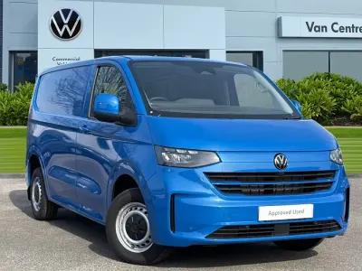 Ny VW Transporter 2026 Blå Van
