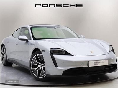 Silver Used 2021 Porsche Taycan Sedan | £44,950 (Good price)