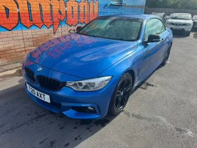 Used BMW 420 M Sport 2015 Blue Cabriolet