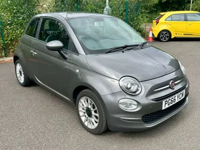 Used Fiat 500 Pop Star 69 HP (50 kW) 2017 Grey Hatchback