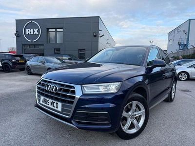 Used Audi Q5 Sport 190 HP (139 kW) 2019 Blue SUV