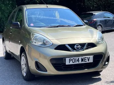 Used Nissan Micra Visia 80 HP (58 kW) 2014 Green Hatchback