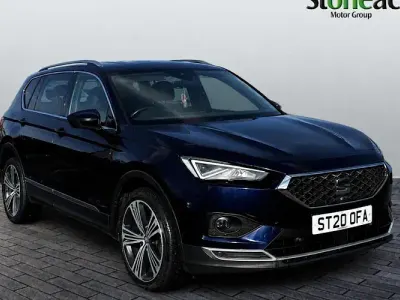 Used Seat Tarraco XCELLENCE Lux 150 HP (110 kW) 2022 Blue SUV