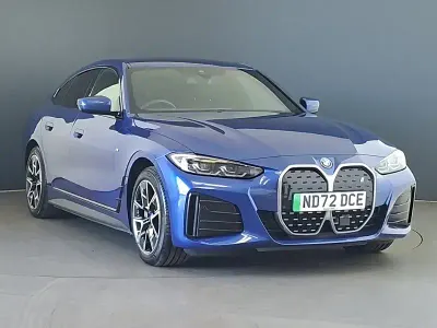 Used BMW i4 M Sport 250 kW (340 HP) 2022 Blue Sedan