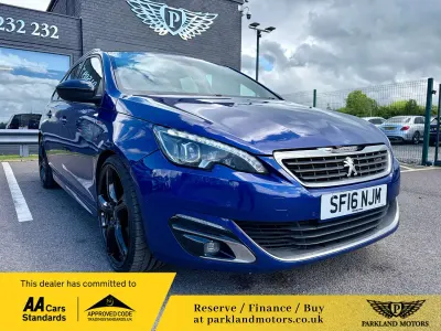 Used Peugeot 308 GT-line 2016 Blue Estate