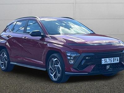 Second-hand Hyundai Kona N Line 129 CP (94 kW) 2025 Roșu SUV