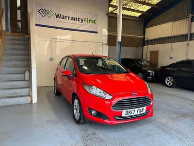 Used Ford Fiesta Zetec 2017 Red Hatchback