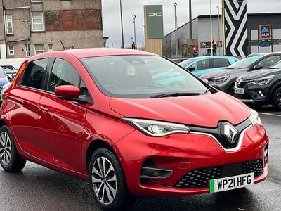 Red Used 2021 Renault Zoe GT-Line Hatchback | £10,132 (Fair price)