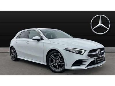 White Used 2020 Mercedes A180 AMG line Hatchback | £18,556 (Fair price)
