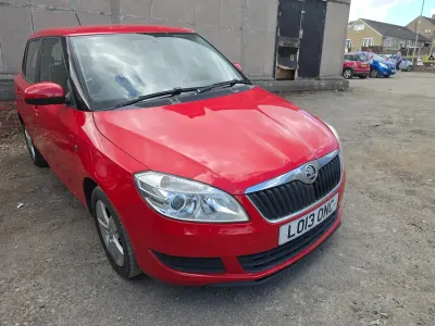 Used Skoda Fabia SE 2013 Red Hatchback