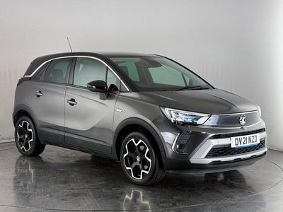 Used Vauxhall Crossland Elite 110 HP (80 kW) 2021 Grey SUV