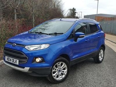 Blue Used 2014 Ford Ecosport Titanium SUV | £3,600 (Fair price)