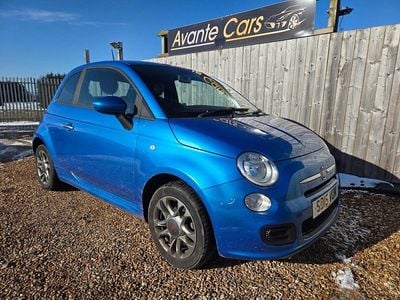 Used Fiat 500S S 2015 Blue Hatchback