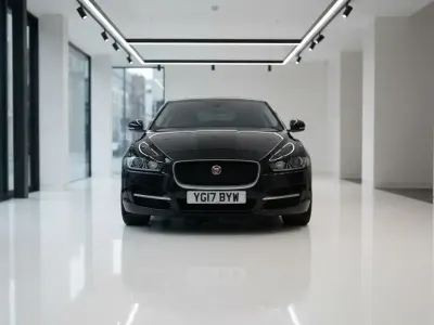 Used Jaguar XE R-Sport 180 HP (132 kW) 2017 Black Sedan