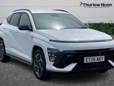 Used Hyundai Kona N Line 198 HP (145 kW) 2025 White SUV