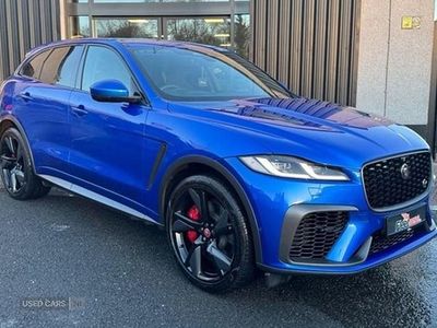 Used Jaguar F-Pace SVR 2021 Blue SUV