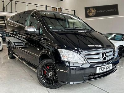 Begagnad Mercedes Vito 2015 Svart Van