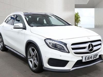 Käytetty Mercedes GLA220 AMG line 170 HP (125 kW) 2014 Valkoinen Katumaasturi