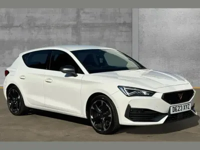Used Cupra Leon VZ1 245 HP (180 kW) 2023 White Hatchback
