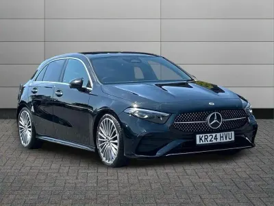 Used Mercedes A200 AMG Line Premium Plus 175 HP (128 kW) 2024 Black Hatchback