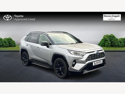 Silver Used 2021 Toyota RAV4 Estate | £23,684 (Fair price)