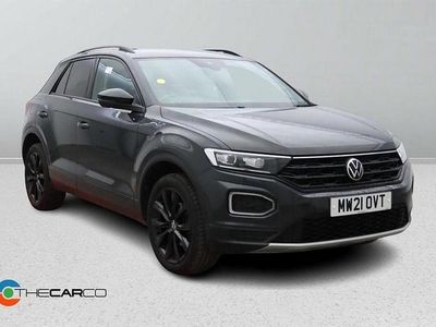 Used VW T-Roc Black Edition 150 HP (110 kW) 2021 Grey SUV
