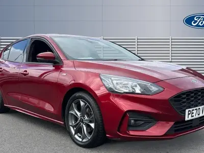 Used Ford Focus ST-Line 125 HP (91 kW) 2020 Red Hatchback