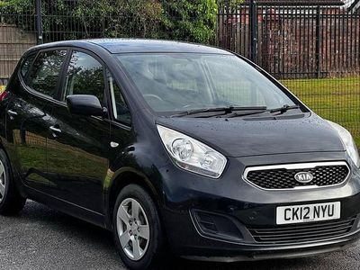 Used Kia Venga 90 HP (66 kW) 2012 Black Hatchback