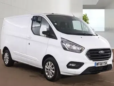 Used Ford Transit Custom Limited 170 HP (125 kW) 2018 White Van