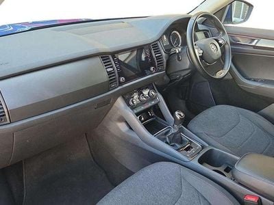 Used Skoda Kodiaq SE Drive 147 HP (108 kW) 2021 Blue SUV