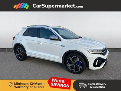 White Used 2023 VW T-Roc R SUV | £29,876 (Expensive)