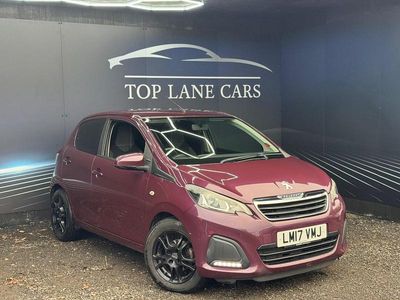 Mauve/purple Used 2017 Peugeot 108 Active Hatchback | £4,795 (Fair price)