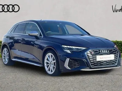 Used Audi S3 Sportback Comfort 310 HP (228 kW) 2023 Blue Hatchback