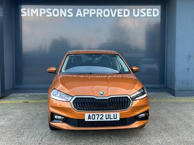 Gebraucht Skoda Fabia Comfort 2022 Orange Kleinwagen