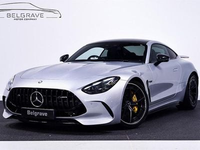 Used Mercedes AMG GT Premium Plus 2024 Hightech silver metallic with contrast black napp Coupe