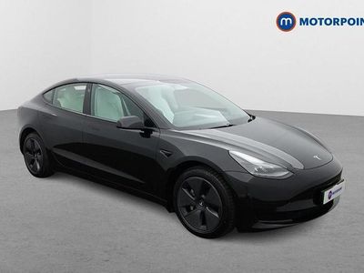 Used Tesla Model 3 Standard Range 180 kW (245 HP) 2021 Black Sedan
