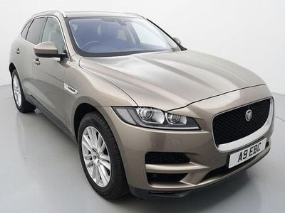 Brown Used 2017 Jaguar F-Pace Portfolio SUV | £17,111 (Good price)