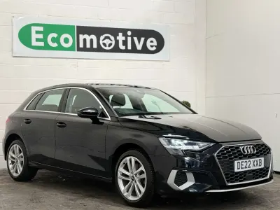 Begagnad Audi A3 Sportback e-tron Sport 2022 Svart Halvkombi