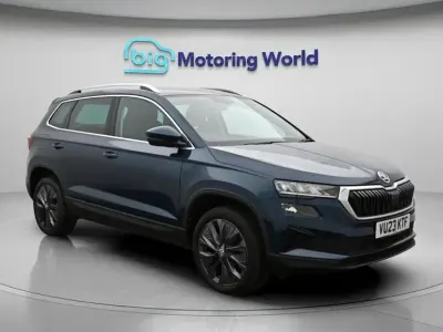 Used Skoda Karoq SE L 150 HP (110 kW) 2023 Blue SUV