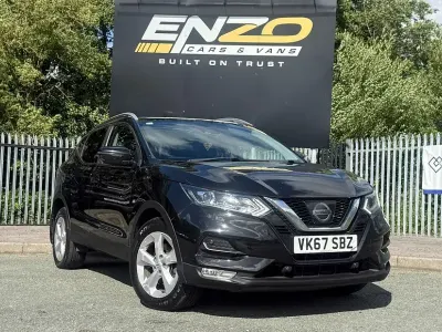 Used Nissan Qashqai Acenta 110 HP (80 kW) 2017 Black SUV