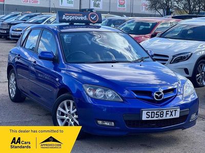 Used Mazda 3 Takara 105 HP (77 kW) 2008 Blue Hatchback