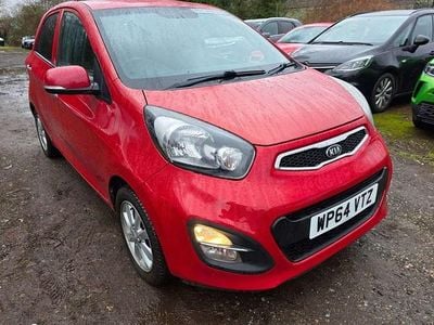 Used Kia Picanto 84 HP (61 kW) 2014 Red Hatchback