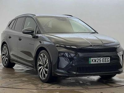 Black magic pearl effect Used 2025 Skoda Enyaq iV SportLine SUV | £34,999 (A bit pricey)