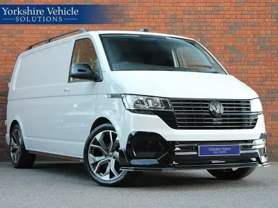 Begagnad VW Transporter Startline 2022 Vit Van