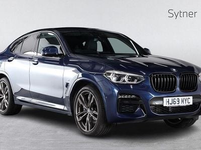 Used BMW X4 M Sport 349 HP (256 kW) 2019 Blue SUV