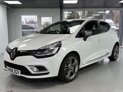 Used Renault Clio IV GT-Line 90 HP (66 kW) 2018 White Hatchback
