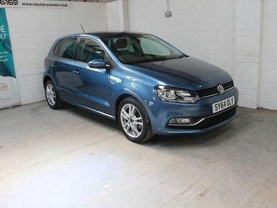 Usado VW Polo SEL 110 HP (80 kW) 2014 Azul Citadino