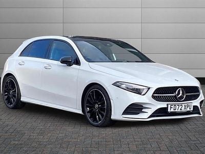 Used Mercedes A200 AMG Line Premium Plus 163 HP (119 kW) 2023 White Hatchback