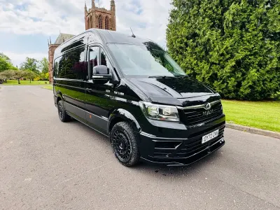 Used MAN TGE 2022 Black Van